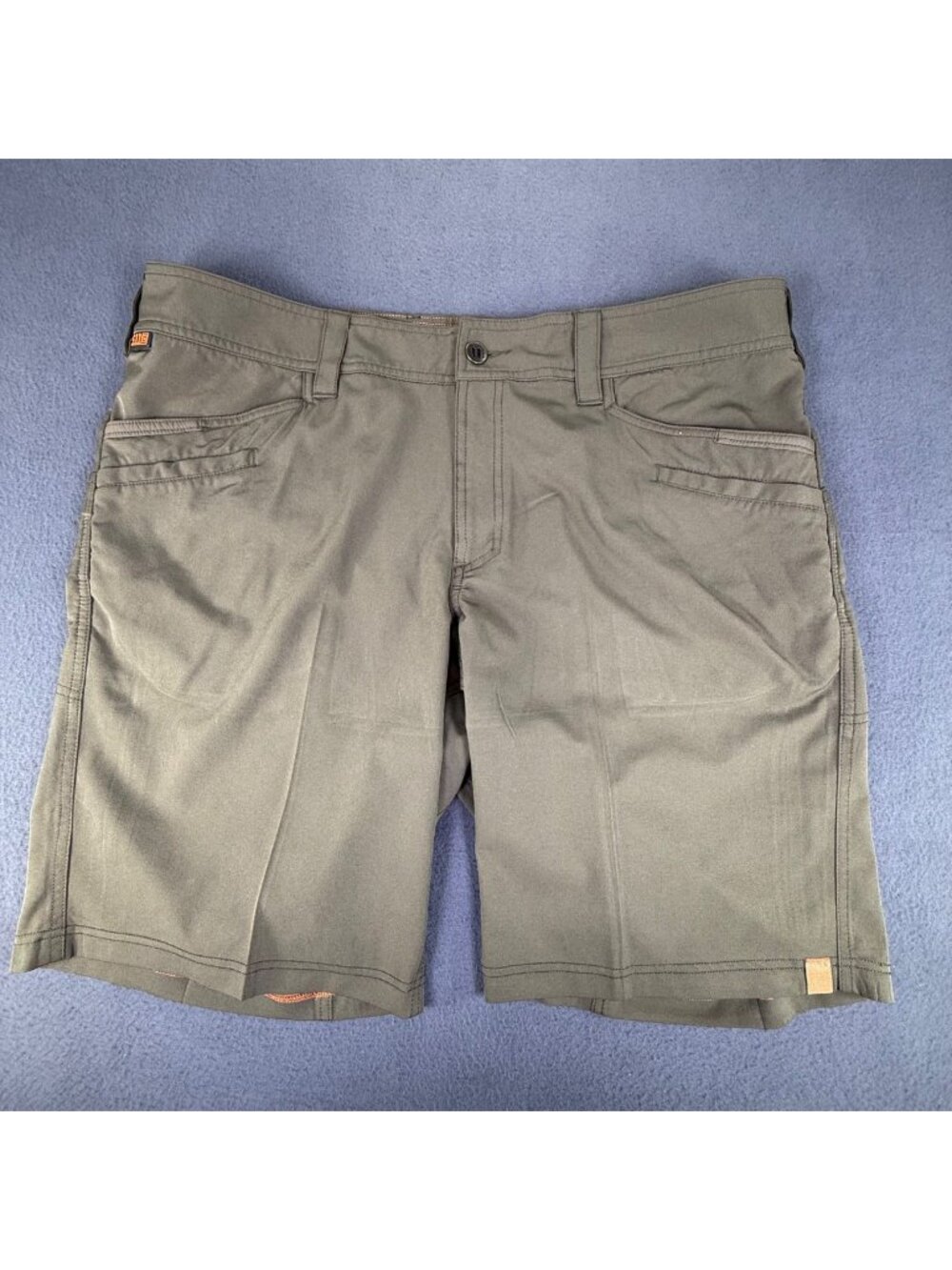5.11 Tactical Short Utility Performance Stretch 10" Hiking Dark Earth Men 40 EUC